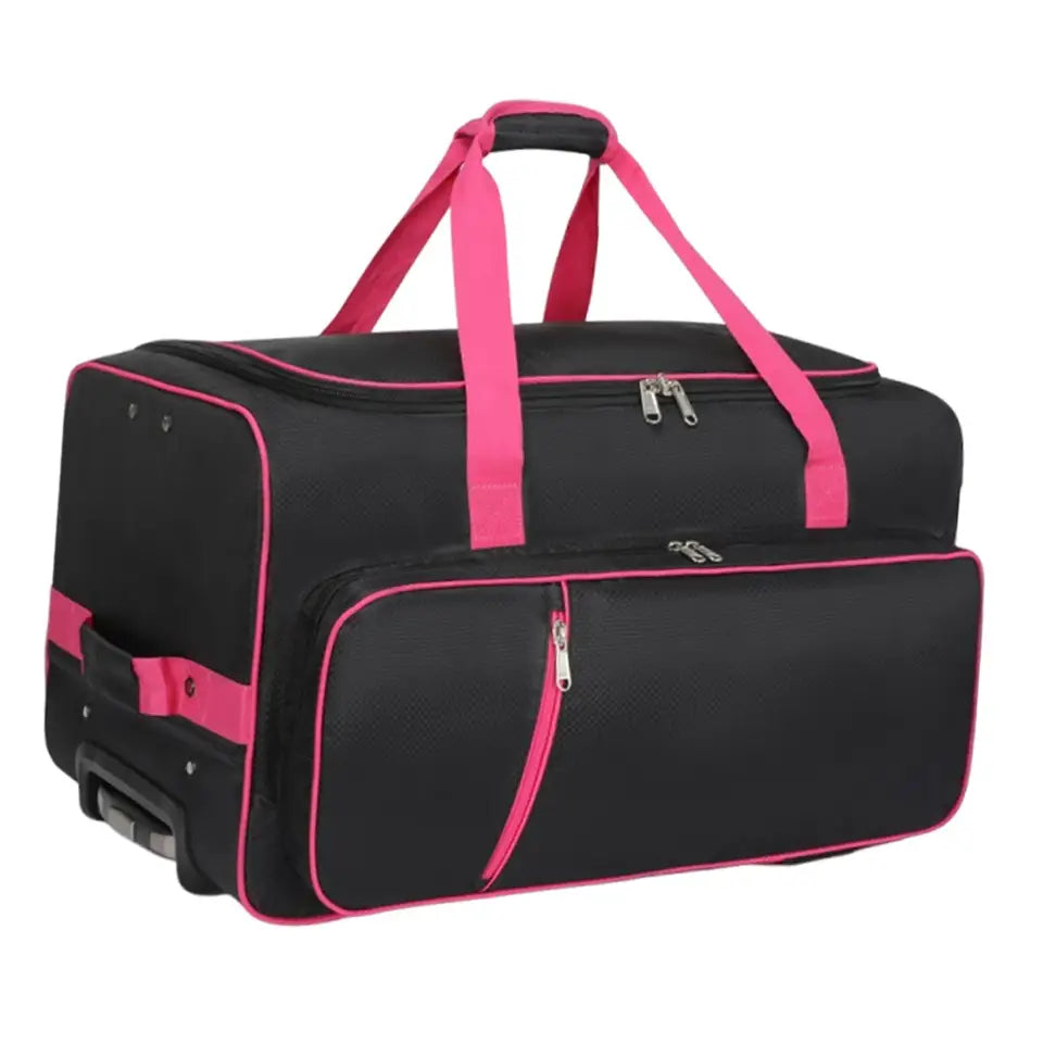 Dance Bag Duffel Bag Large Capacity Costume Transportation Multiple Compartments Storage for Men Women Wheeled Suitcase