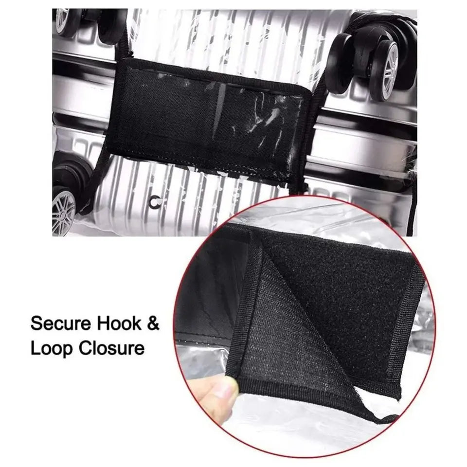 New Travel Luggage Protector Case 18-30inch Transparent Baggage Cover Dust Cover Durable Suitcase Protective Cover