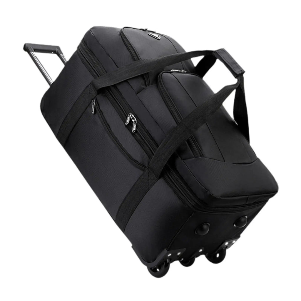 Wheeled Duffel Bag Overnight Bag Rolling Travel Bag for Beach Travel Men Picnic