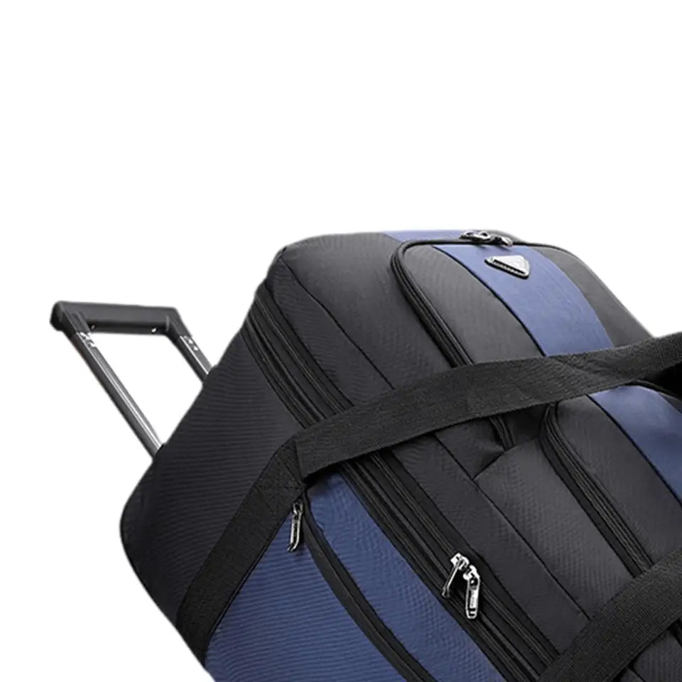 Wheeled Duffel Bag Overnight Bag Rolling Travel Bag for Beach Travel Men Picnic
